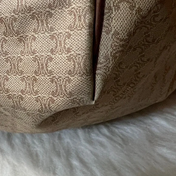 Celine Tan and Brown Travel Bag - Picture 14 of 17